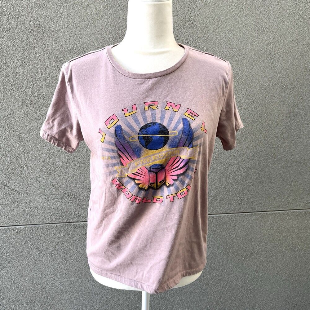 Journey 1974 Freedom Tour Graphic T-Shirt Women's Small